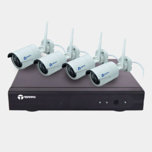 Kit de 4 Cámaras CCTV C101P2BWK4 1080p WIFI