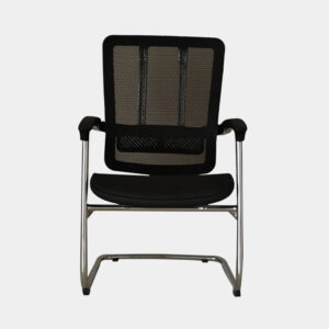 Silla secretaria YS-0808G Negro con reposabrazos