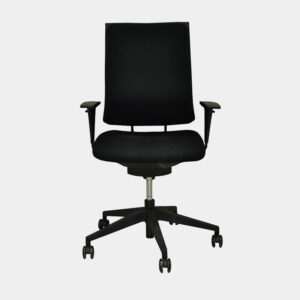 Silla secretaria YS-0815-1 Negro con reposabrazos