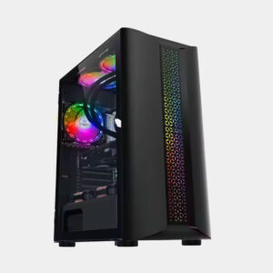 Case Gamer TX-2015 3FAN RGB Vidrio Templado